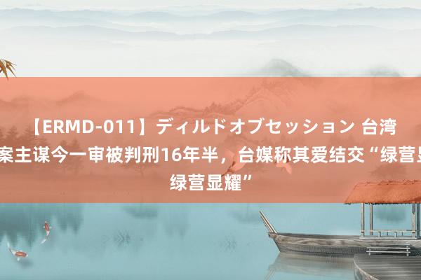 【ERMD-011】ディルドオブセッション 台湾拐骗案主谋今一审被判刑16年半，台媒称其爱结交“绿营显耀”