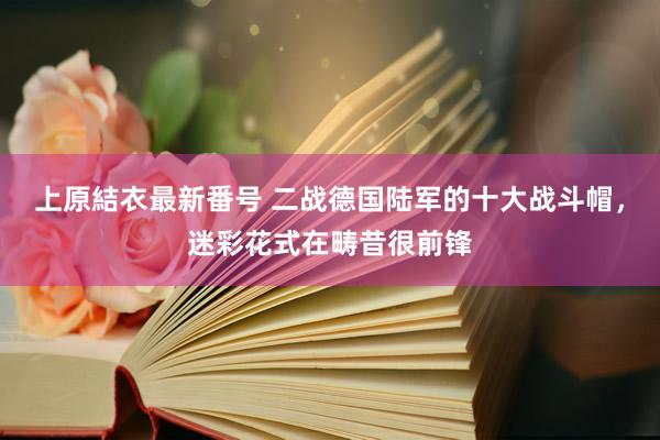 上原結衣最新番号 二战德国陆军的十大战斗帽，迷彩花式在畴昔很前锋