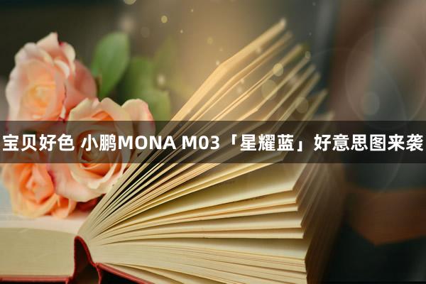 宝贝好色 小鹏MONA M03「星耀蓝」好意思图来袭