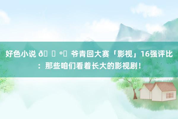 好色小说 📺️爷青回大赛「影视」16强评比：那些咱们看着长大的影视剧！